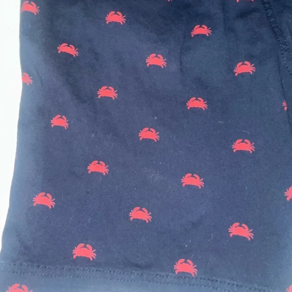 Vintage Genes, Men’s Blue Crab Shorts, original flat front shorts